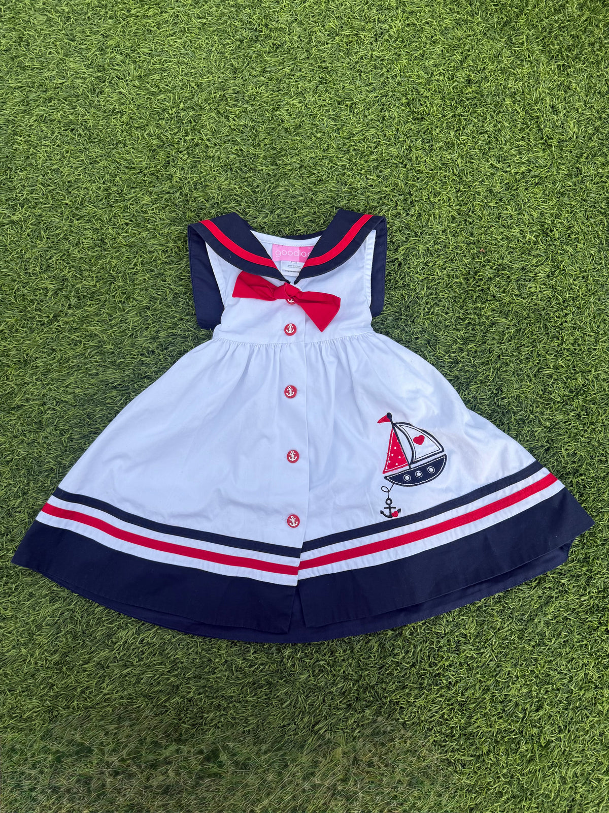 Little Harbor Sailor Toddler Dress⚓