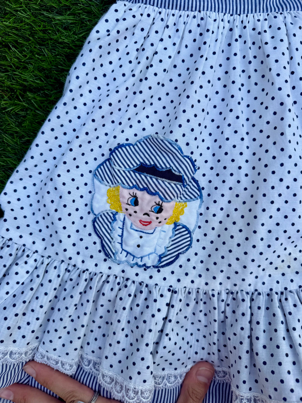 Little French Sailor Child’s Dress