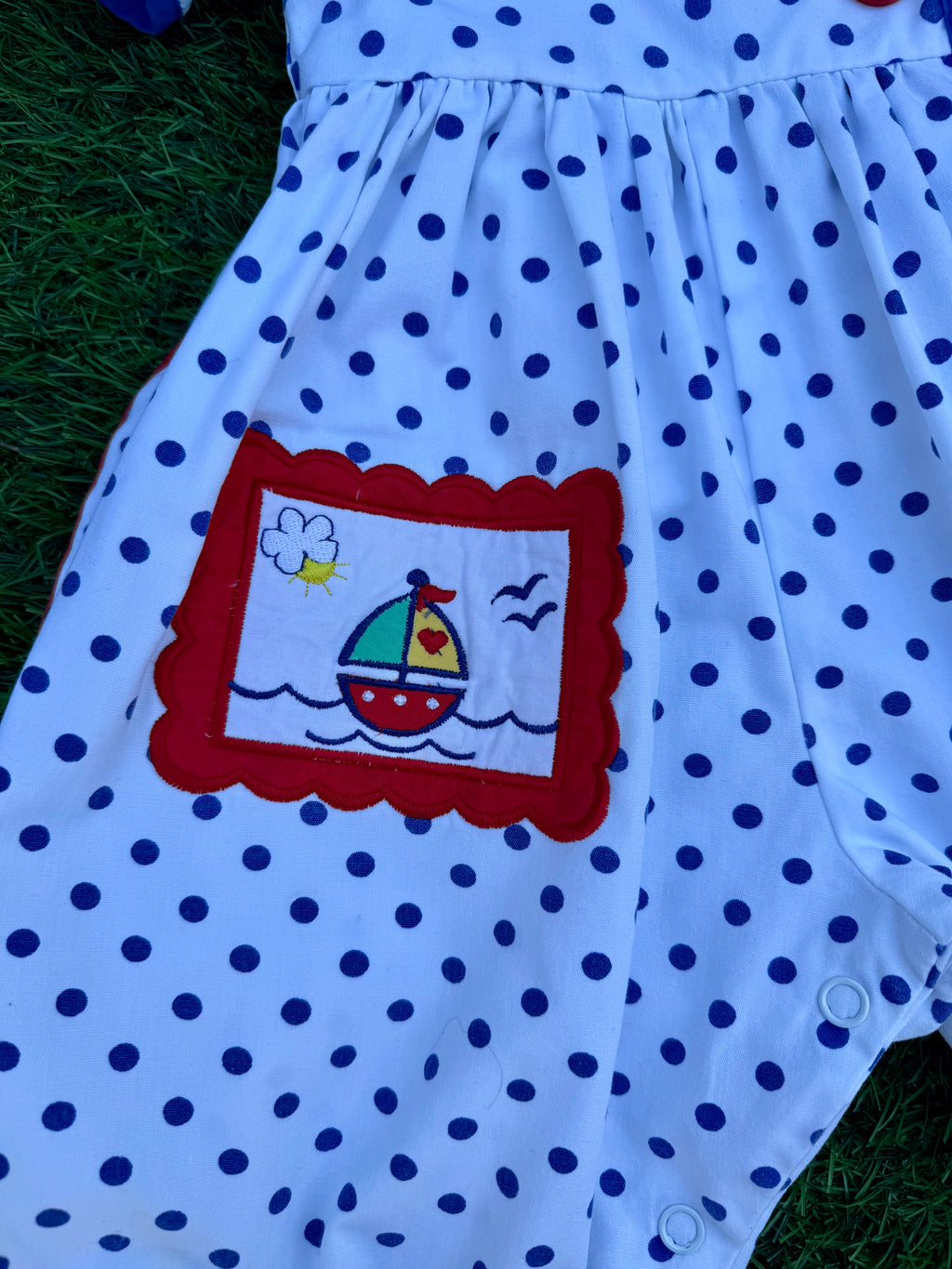 Little Clown Baby Two-Piece Romper Set