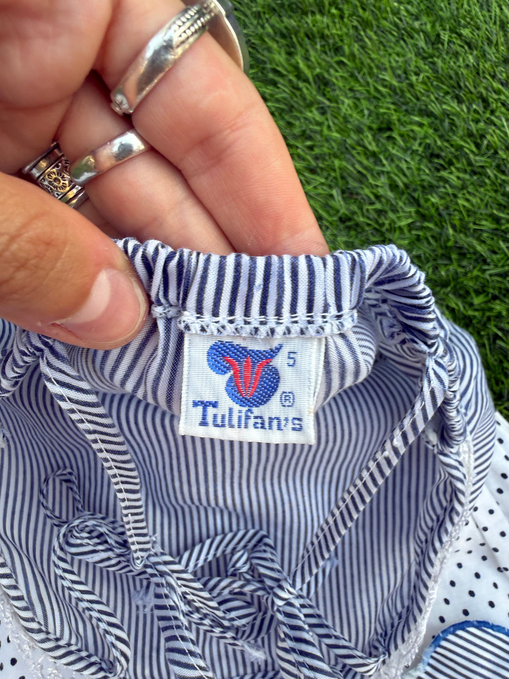 Little French Sailor Child’s Dress