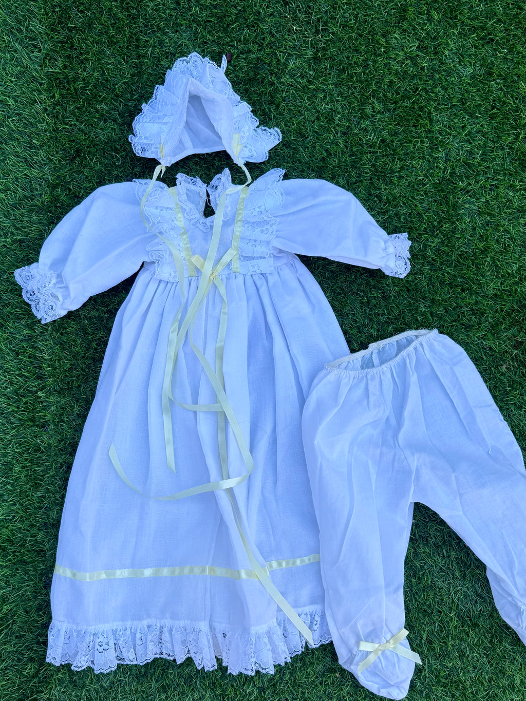 Butter Yellow Keepsake Three-Piece Baby Set