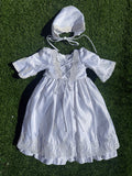 Enchanted Corset Christening & Baptism Set 🕊️🤍