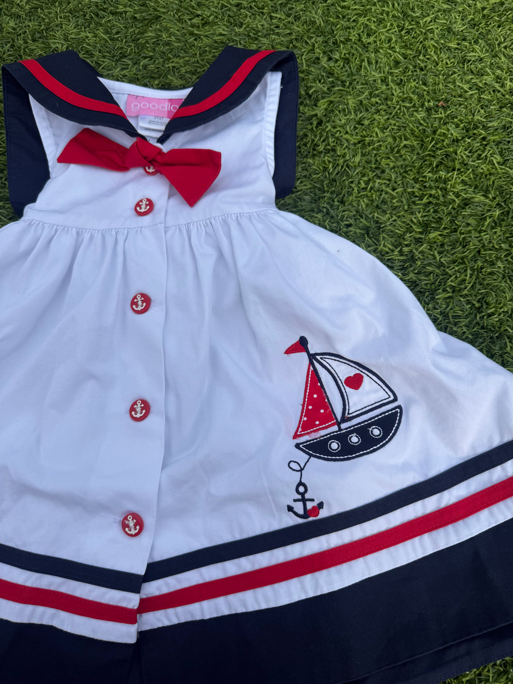 Little Harbor Sailor Toddler Dress⚓