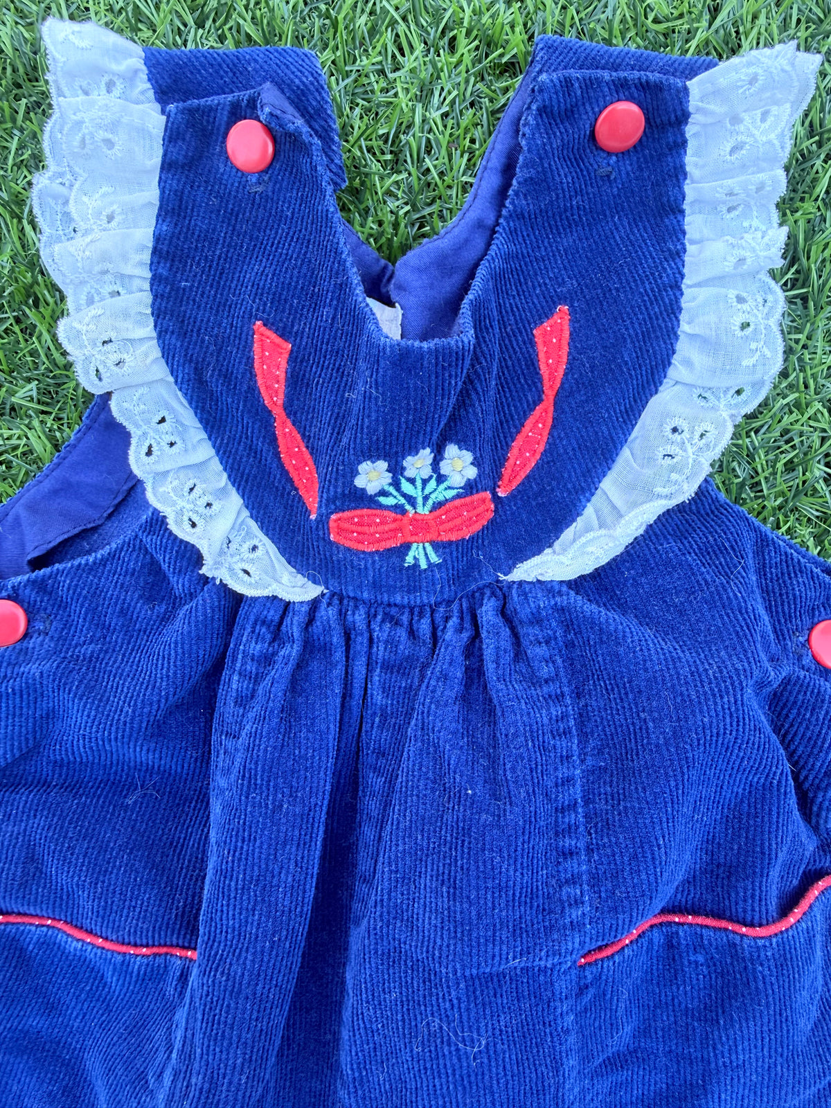 Little Meadow Baby Overalls 🪻🤍