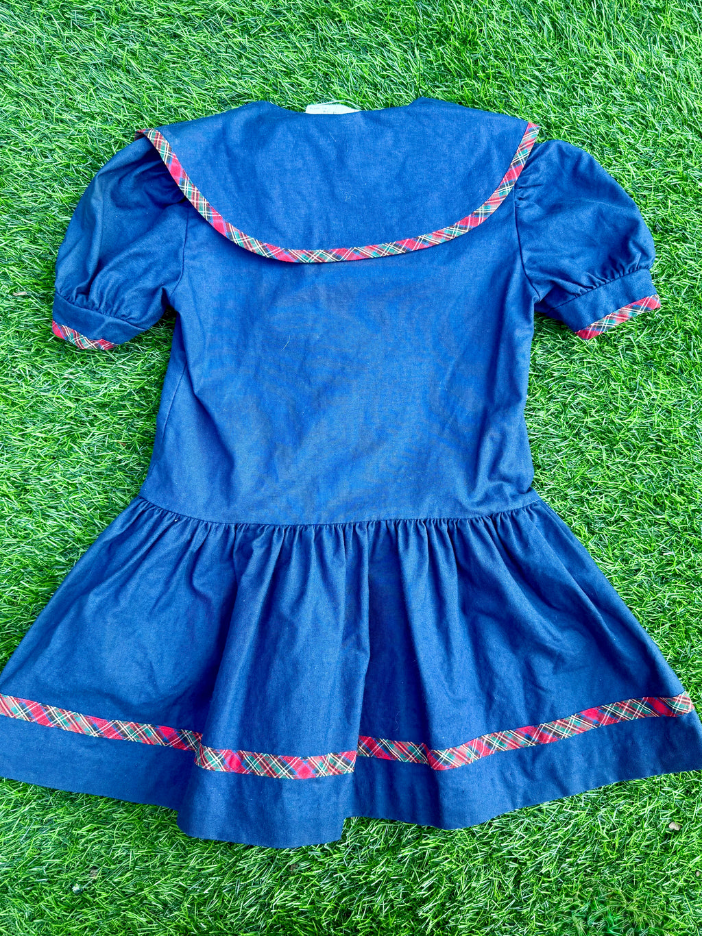 School Girl Tartan Child’s Dress