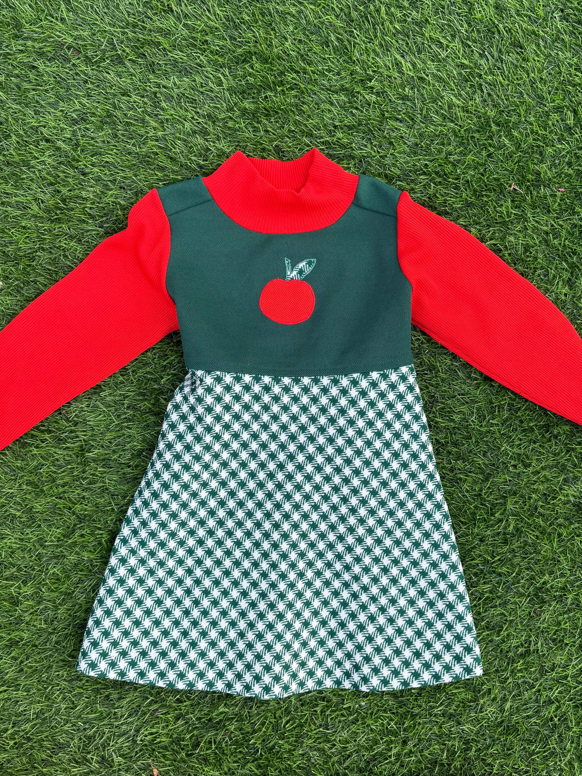 Little Red Apple Child’s Dress