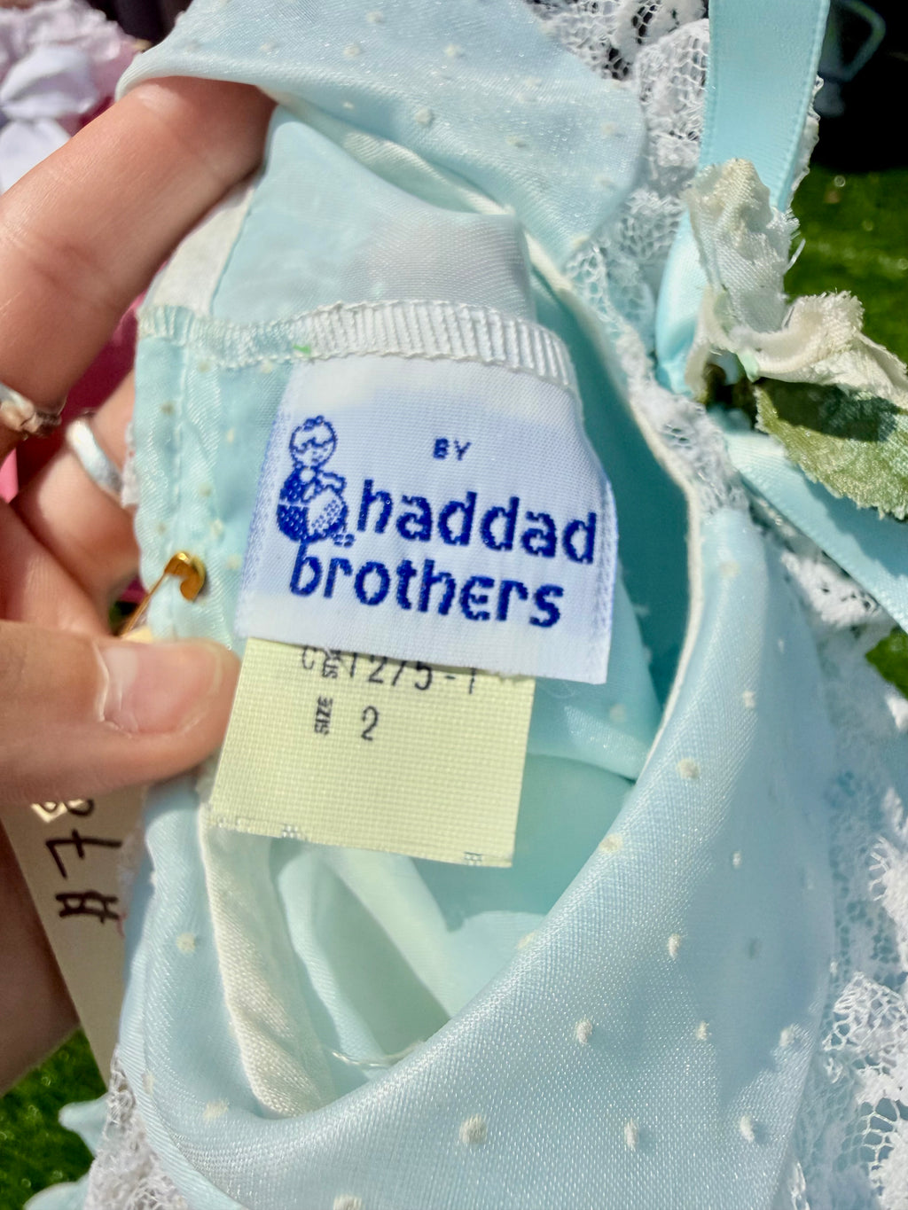 Forget-Me-Not Baby Party Dress