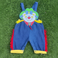 Vintage Cowboy Bear Baby Overalls