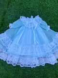 Little Lace Cloud Baby Dress and Underdress Set