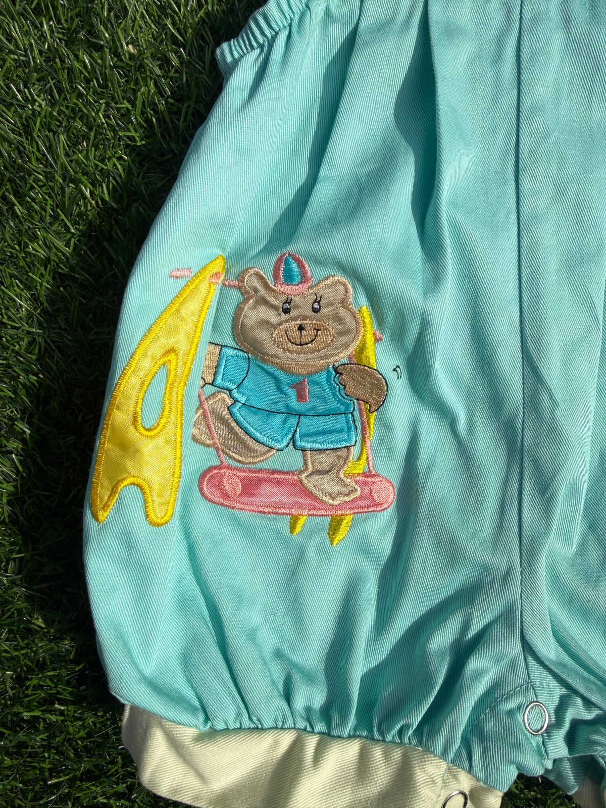 Little Playtime Bear Baby Romper 🧸
