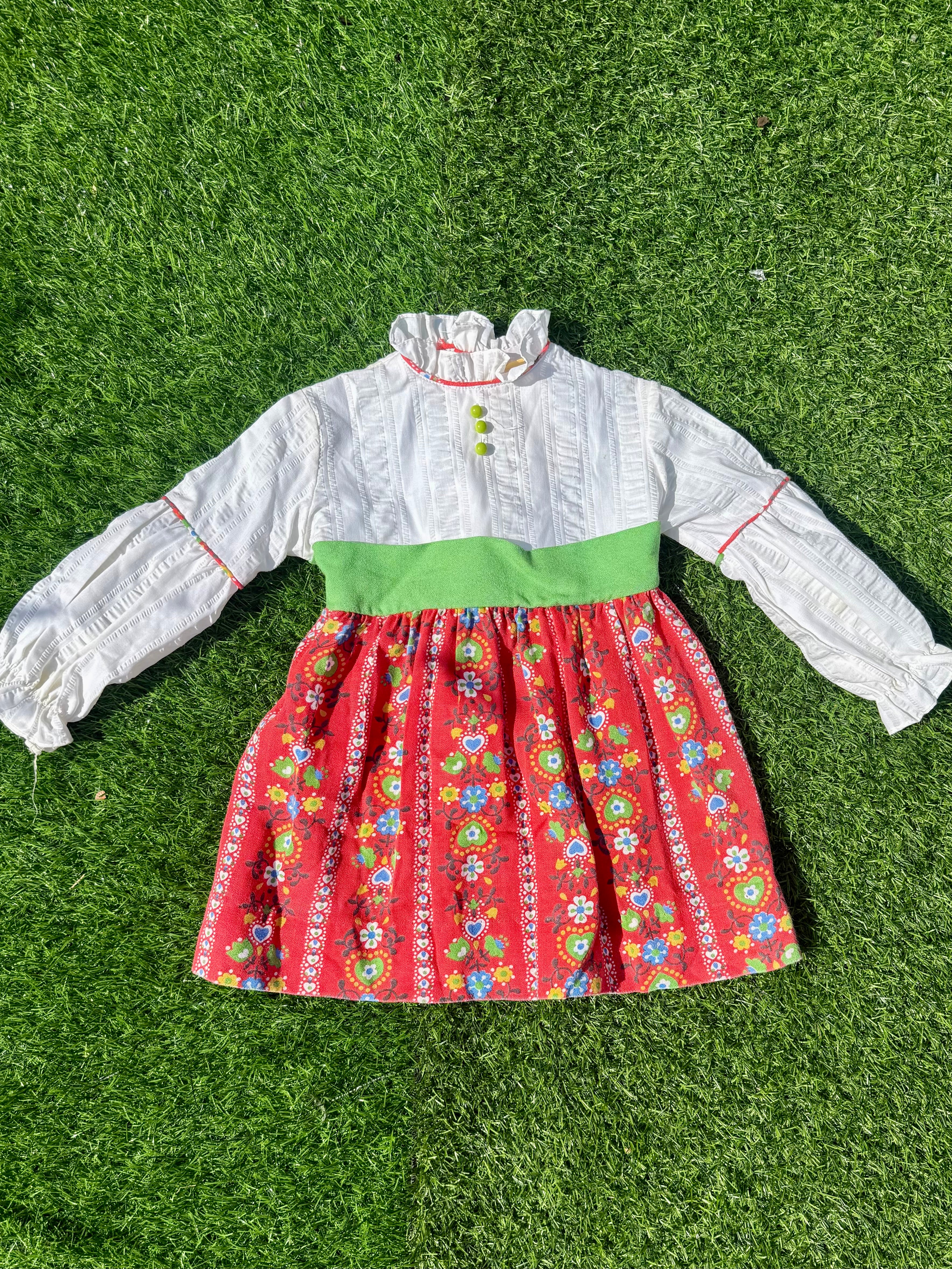 Scandinavian Folk Baby Dress