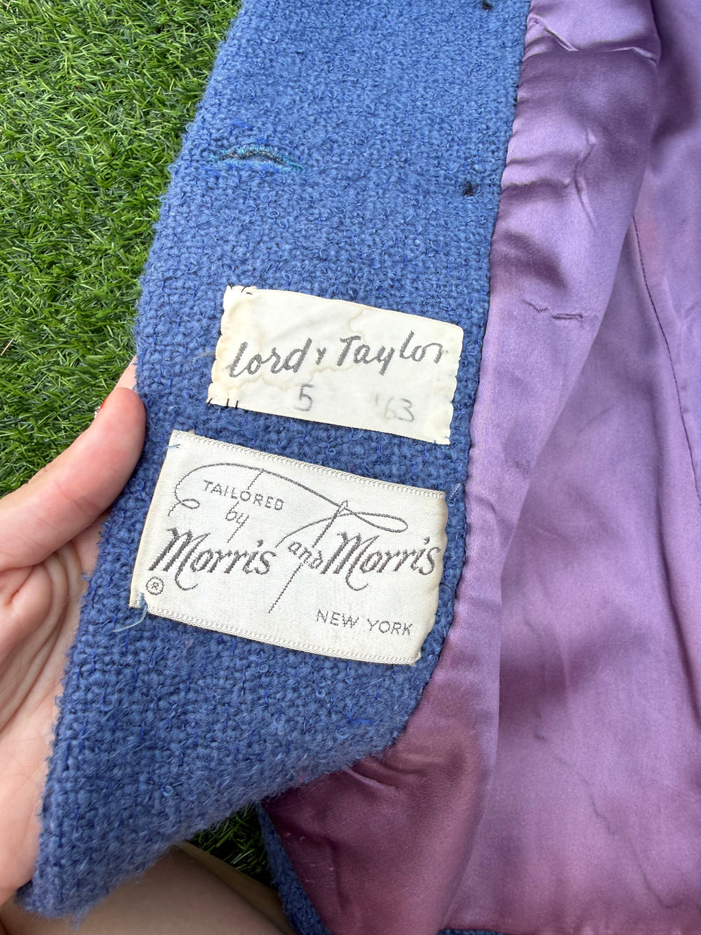 Vintage Lord & Taylor Children’s Coat & Bonnet 💙