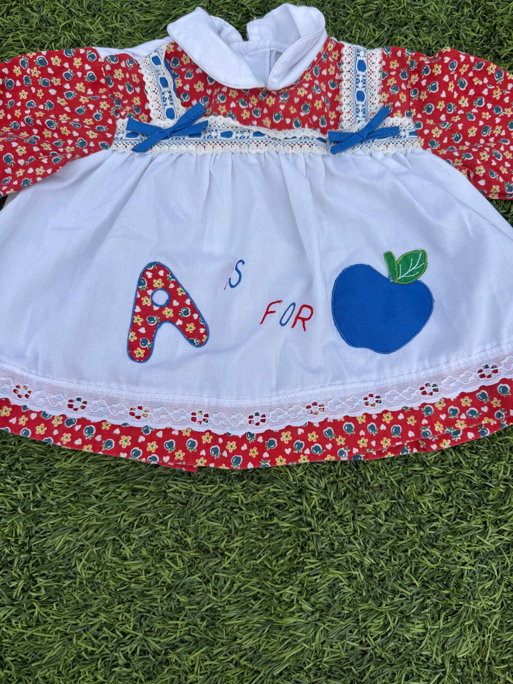 A Is for Apple Baby Dress🍎
