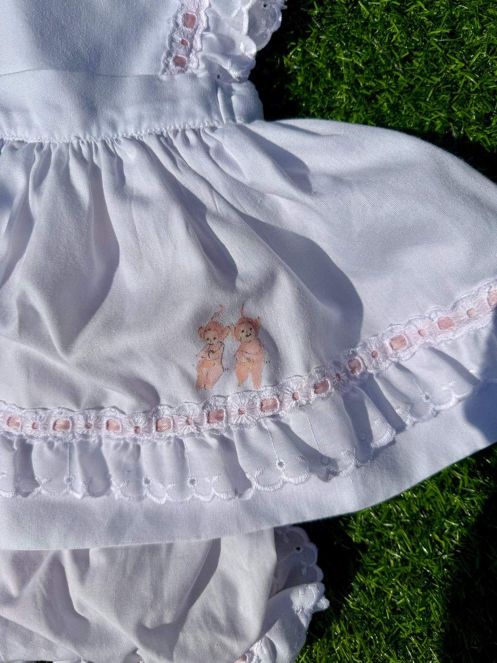 Teletubbies Baby Dress and Bloomers Set