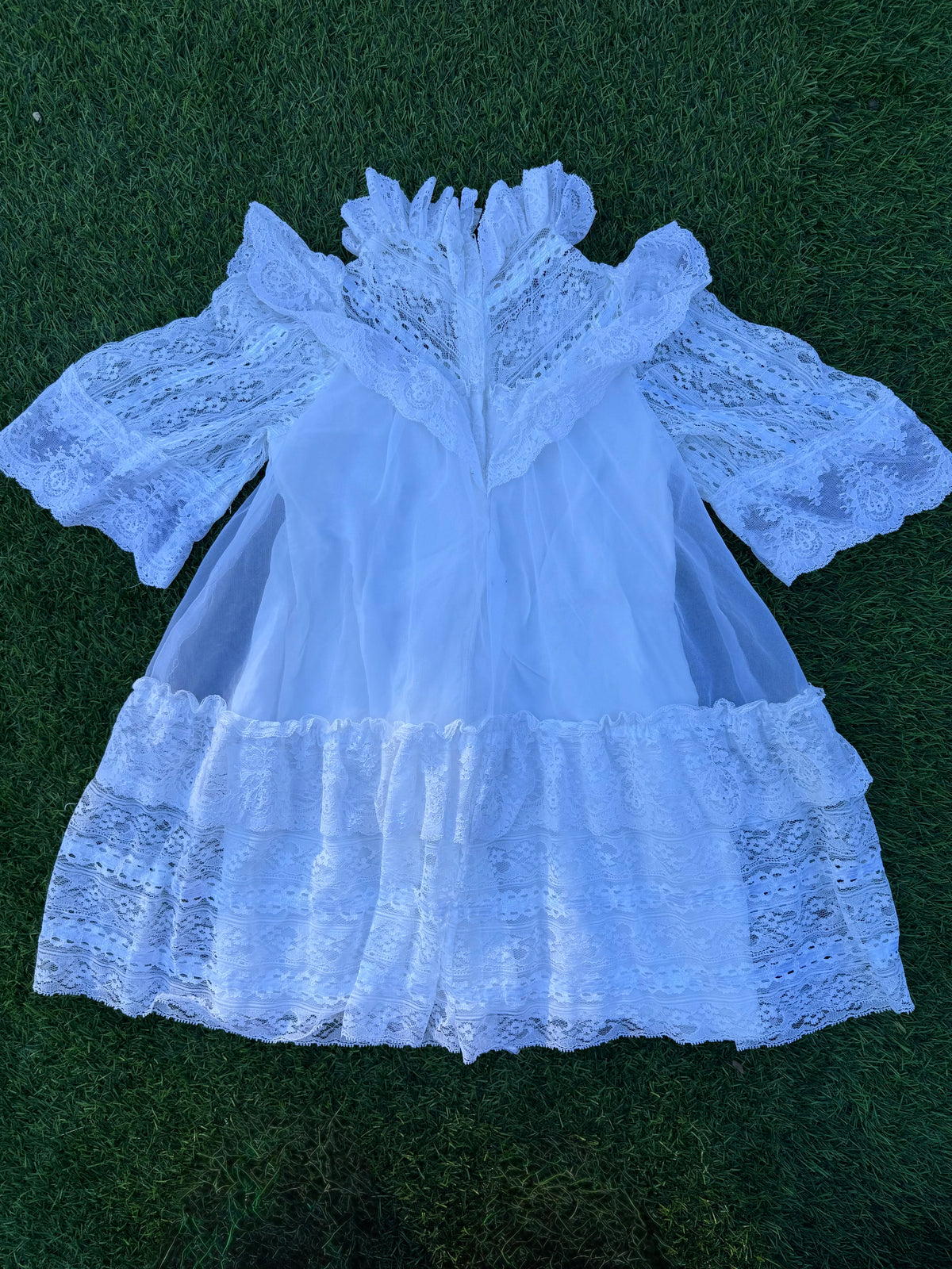 Enchanted Ruffle Baby Dress 🤍🕯️