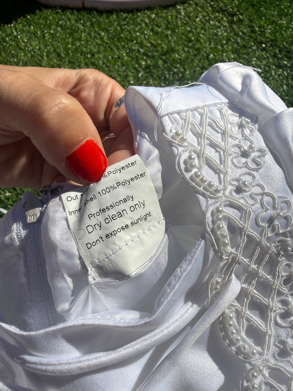 Enchanted Corset Christening & Baptism Set 🕊️🤍