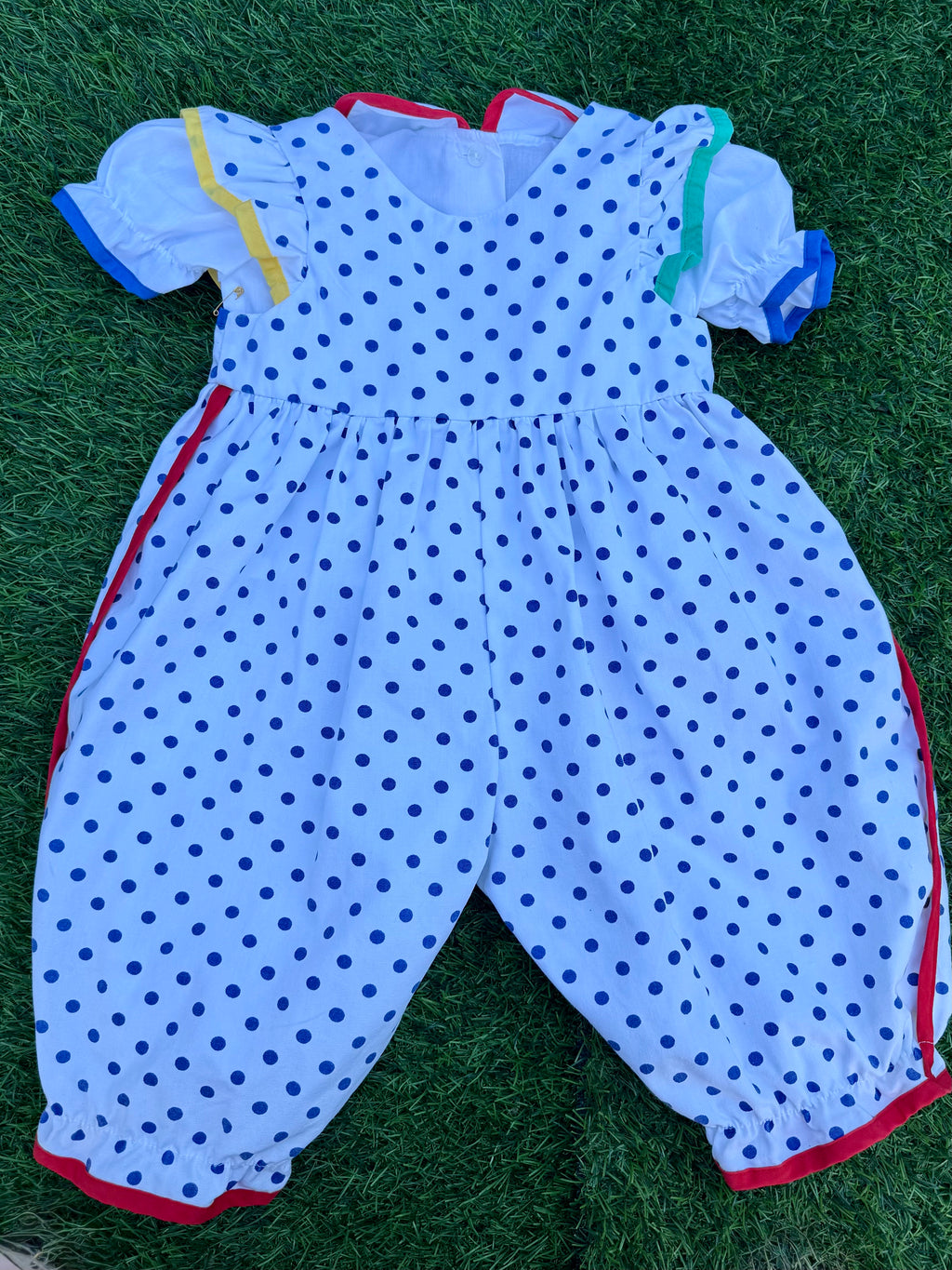Little Clown Baby Two-Piece Romper Set