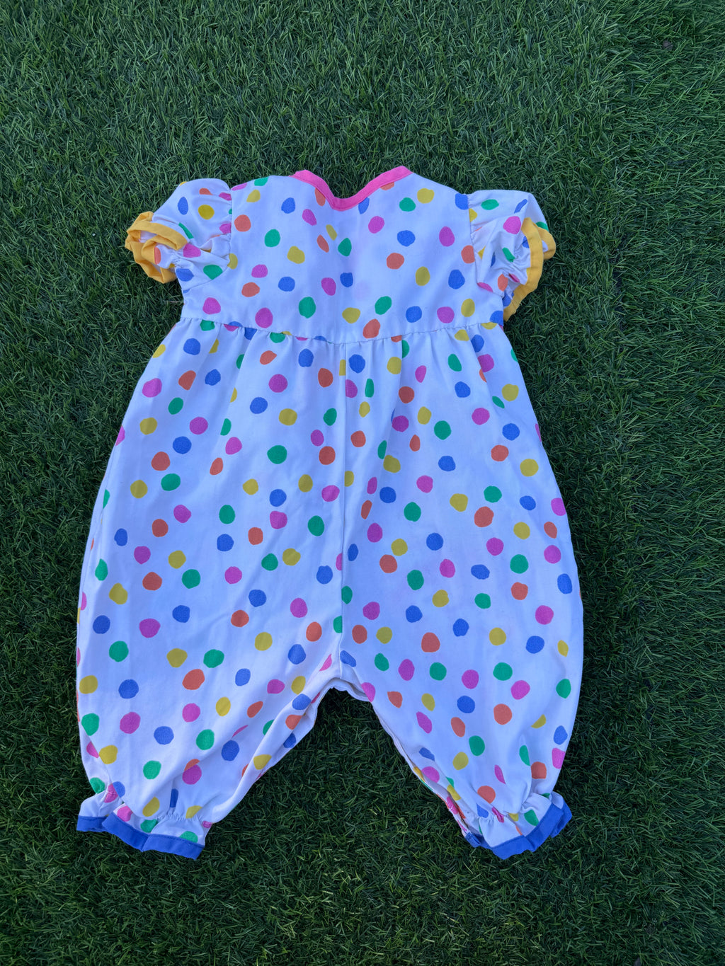Birthday Confetti Baby Jumpsuit 🎈🐘