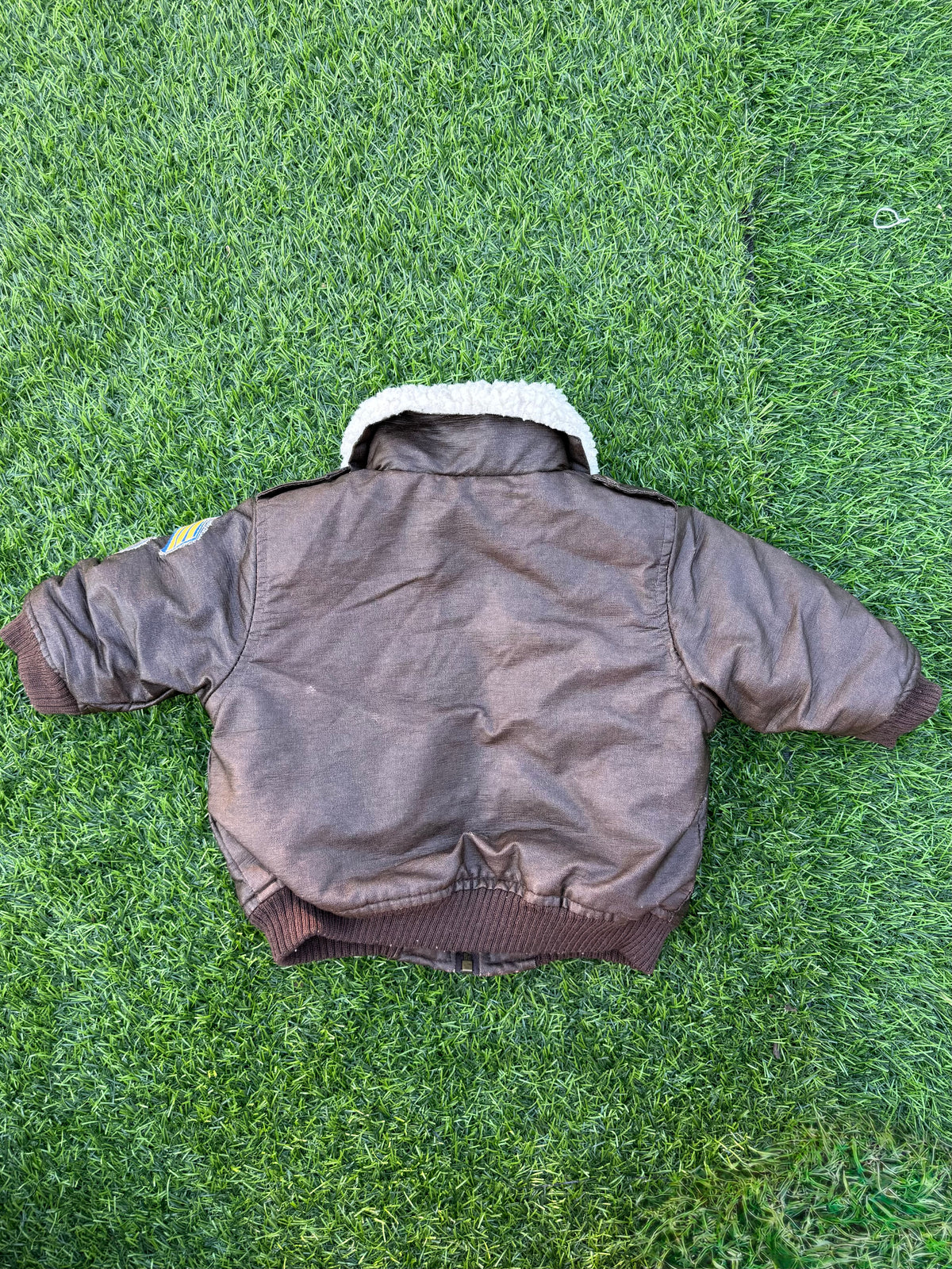 Little Aviator Baby Jacket ✈️🤎