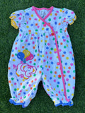Birthday Confetti Baby Jumpsuit 🎈🐘
