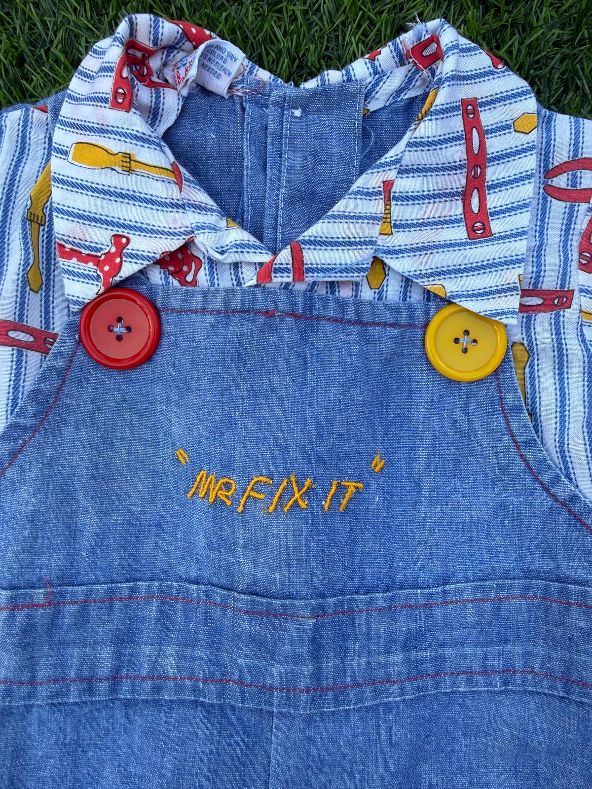 Mr. Fix It Baby Overalls 🛠️
