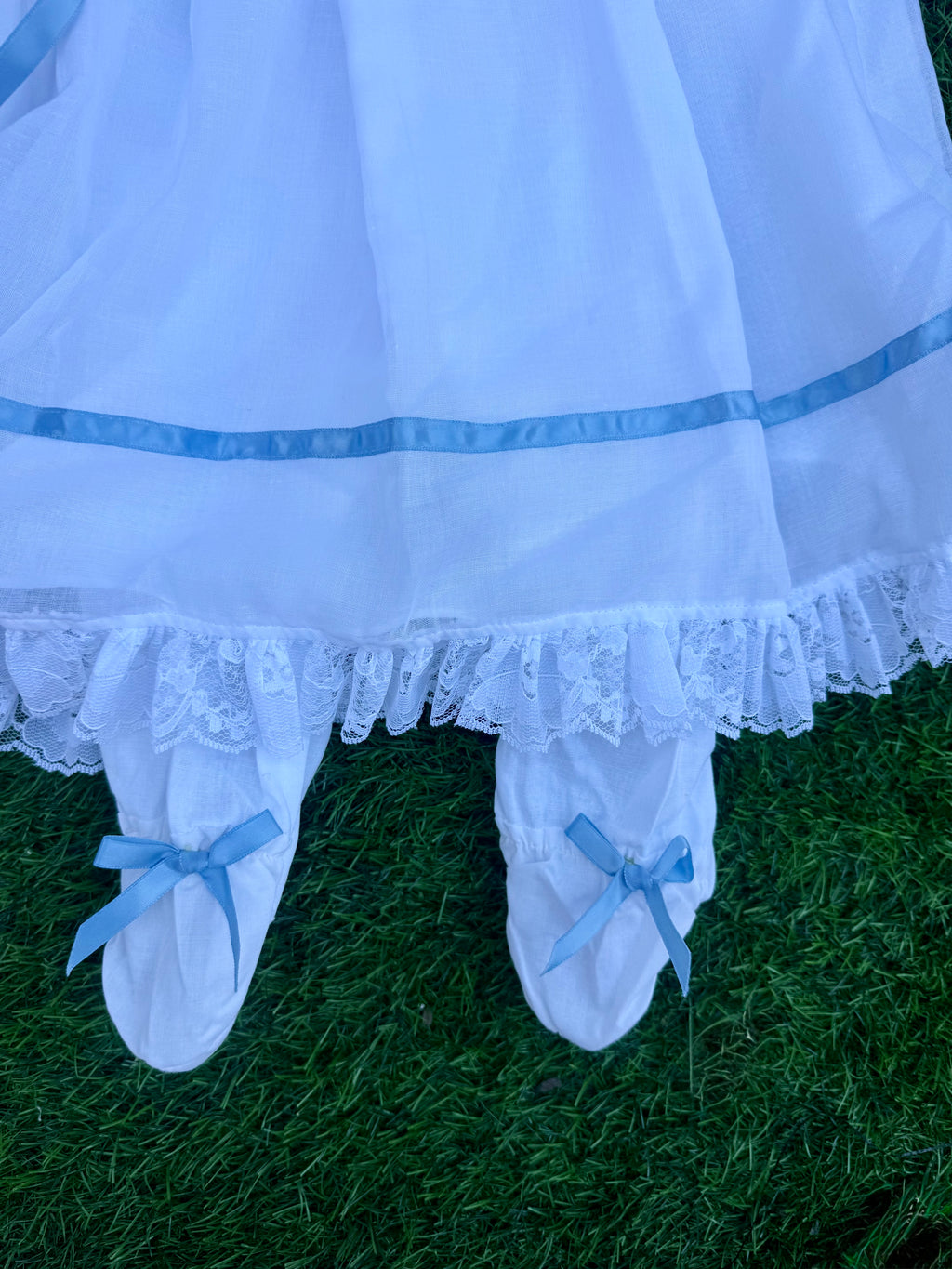 Powder Blue Baby Three-Piece Set
