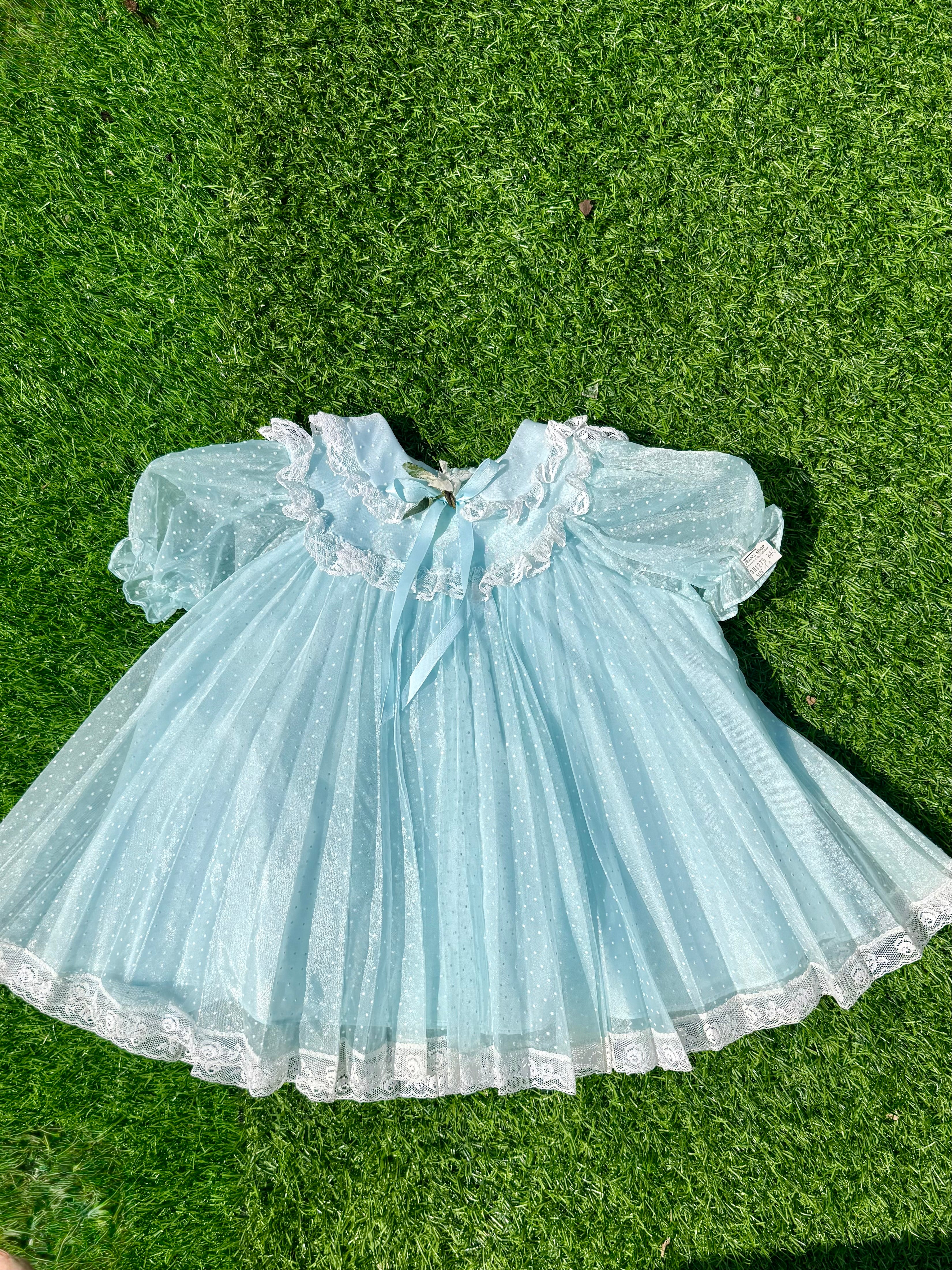 Forget-Me-Not Baby Party Dress