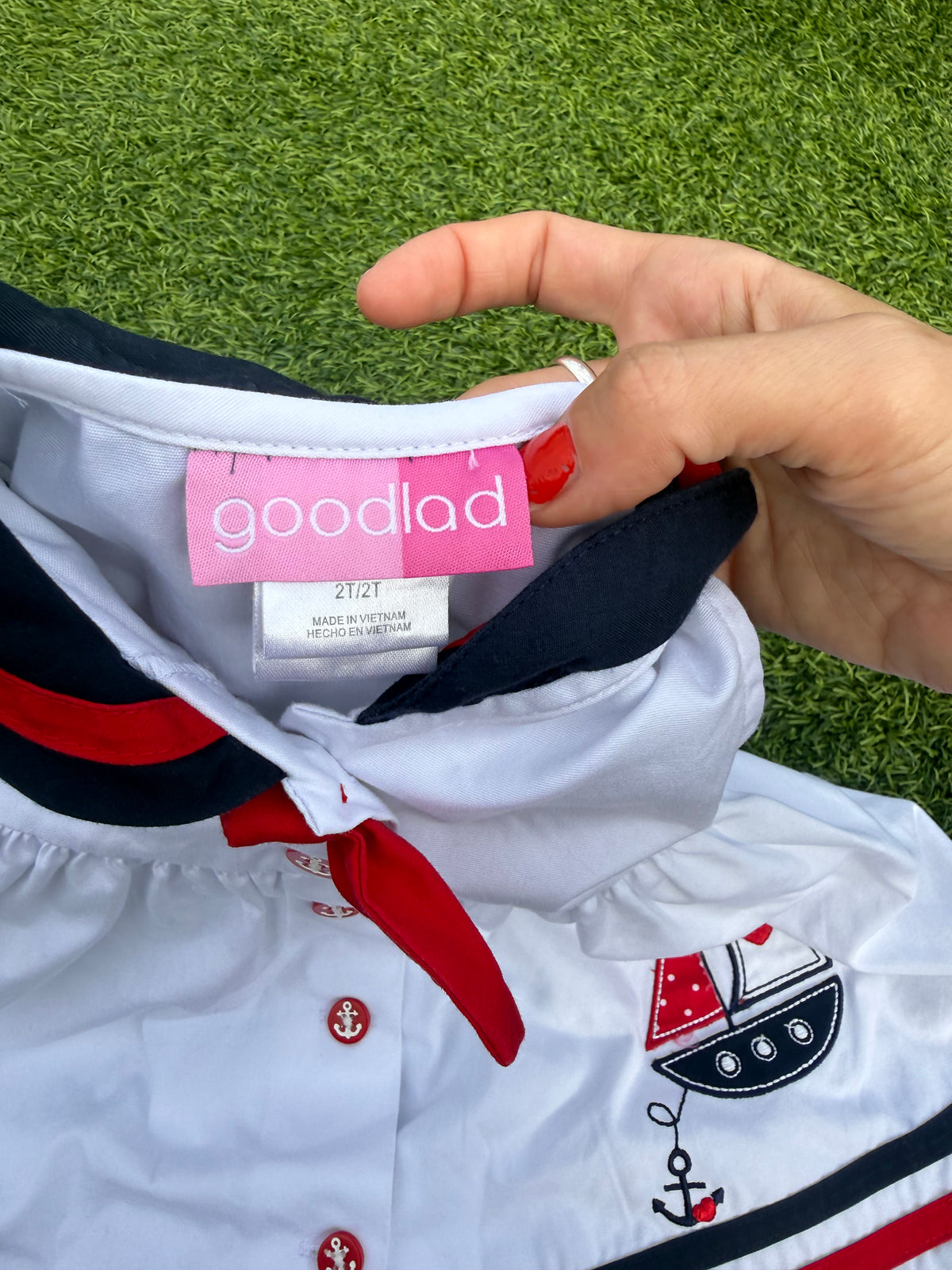 Little Harbor Sailor Toddler Dress⚓