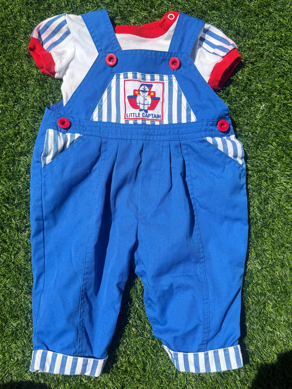 Little Captain Baby Overall Set ⚓