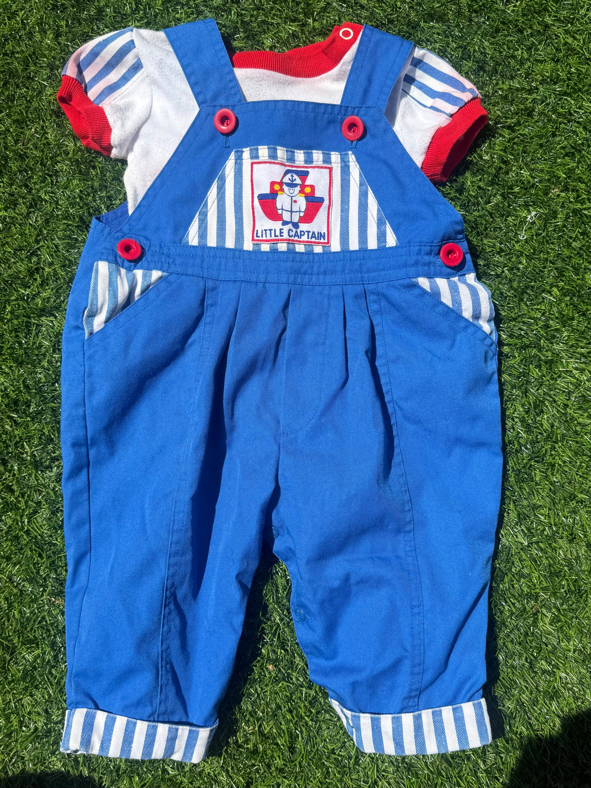 Little Captain Baby Overall Set ⚓