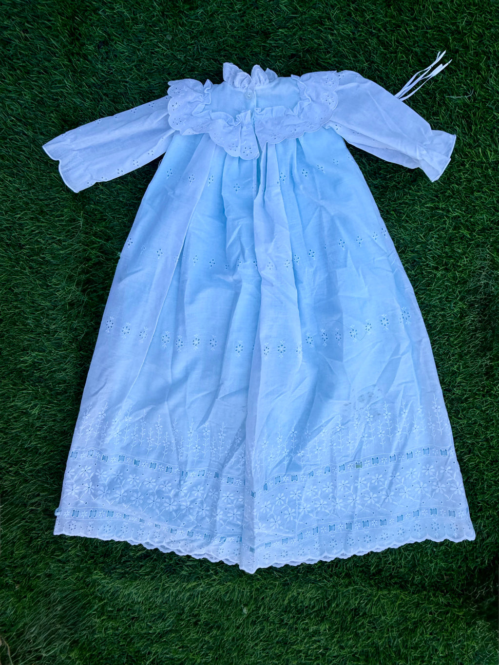Baby Blue Christening Gown
