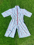 70s Dancing Bear Baby Jumpsuit