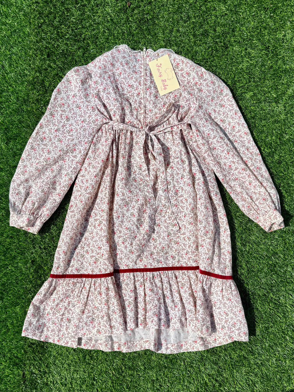 Hollyhock Hand-Smocked Child's Dress