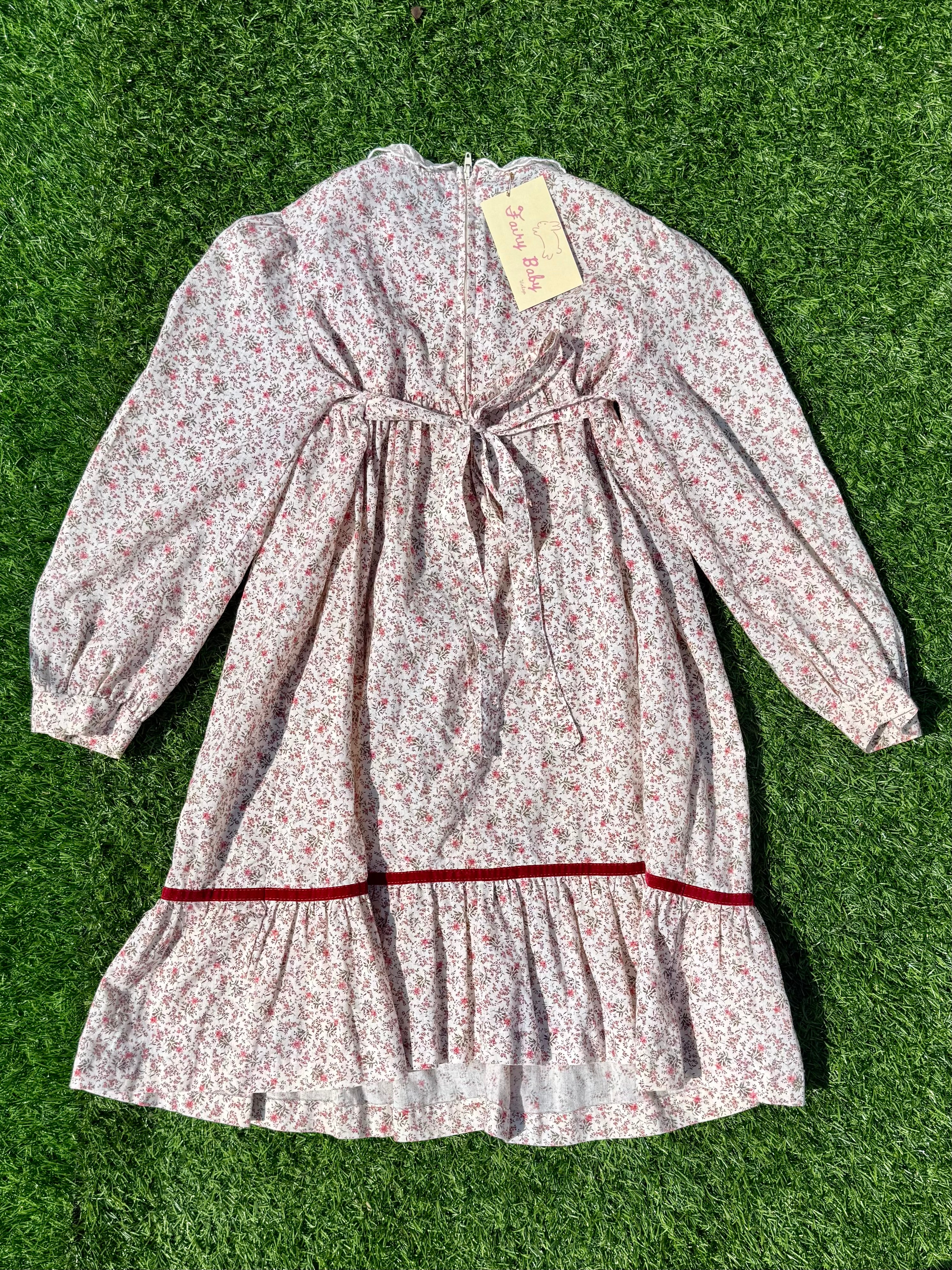 Hollyhock Hand-Smocked Child's Dress