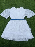 Vanilla Lace Party Dress 🎂🤍