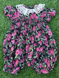 Berry Garden Baby Romper 🍒🌸