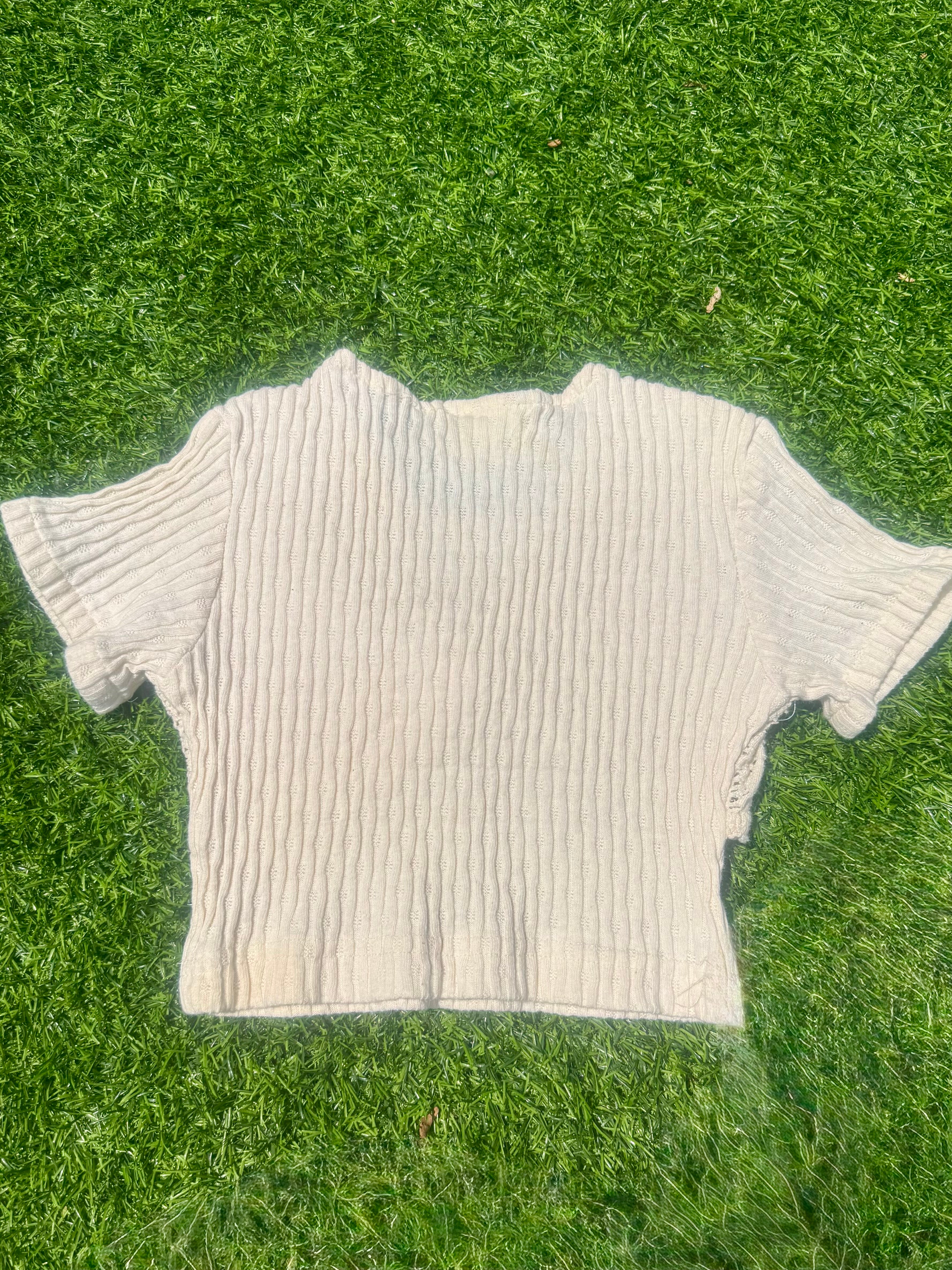 Vintage Cottage Rose Baby Top