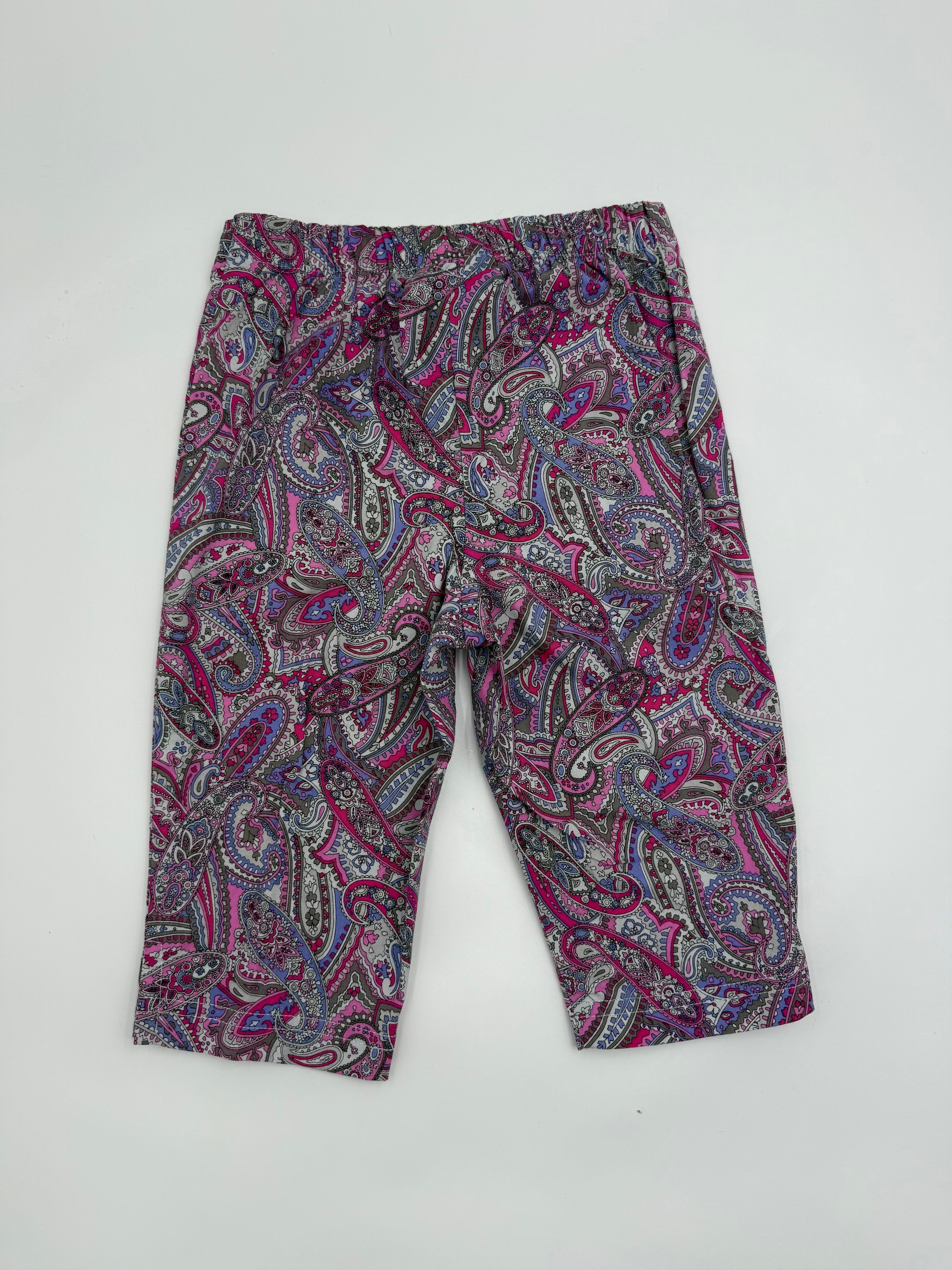 Vintage 1980s Paisley Baby Pants
