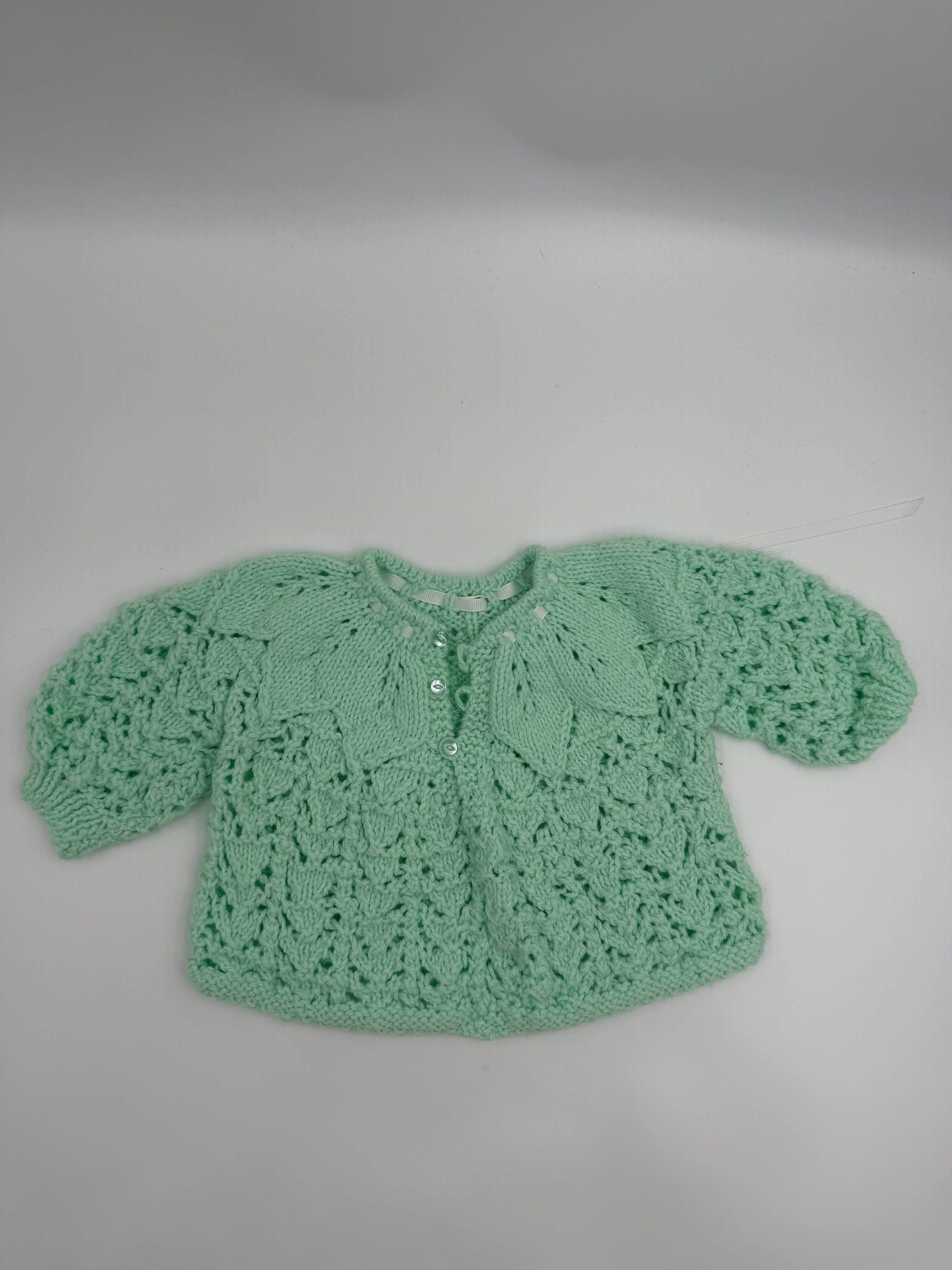 Strawberry Mint Baby Sweater Bundle