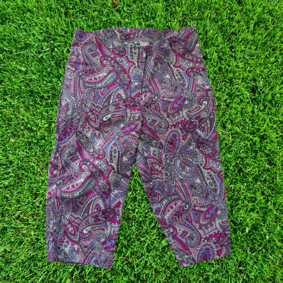 Vintage 1980s Paisley Baby Pants