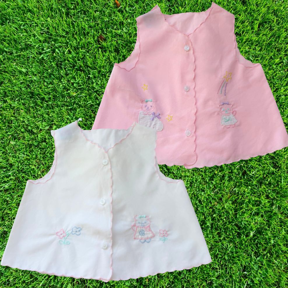 Handmade Handkerchief Baby Smock Bundle