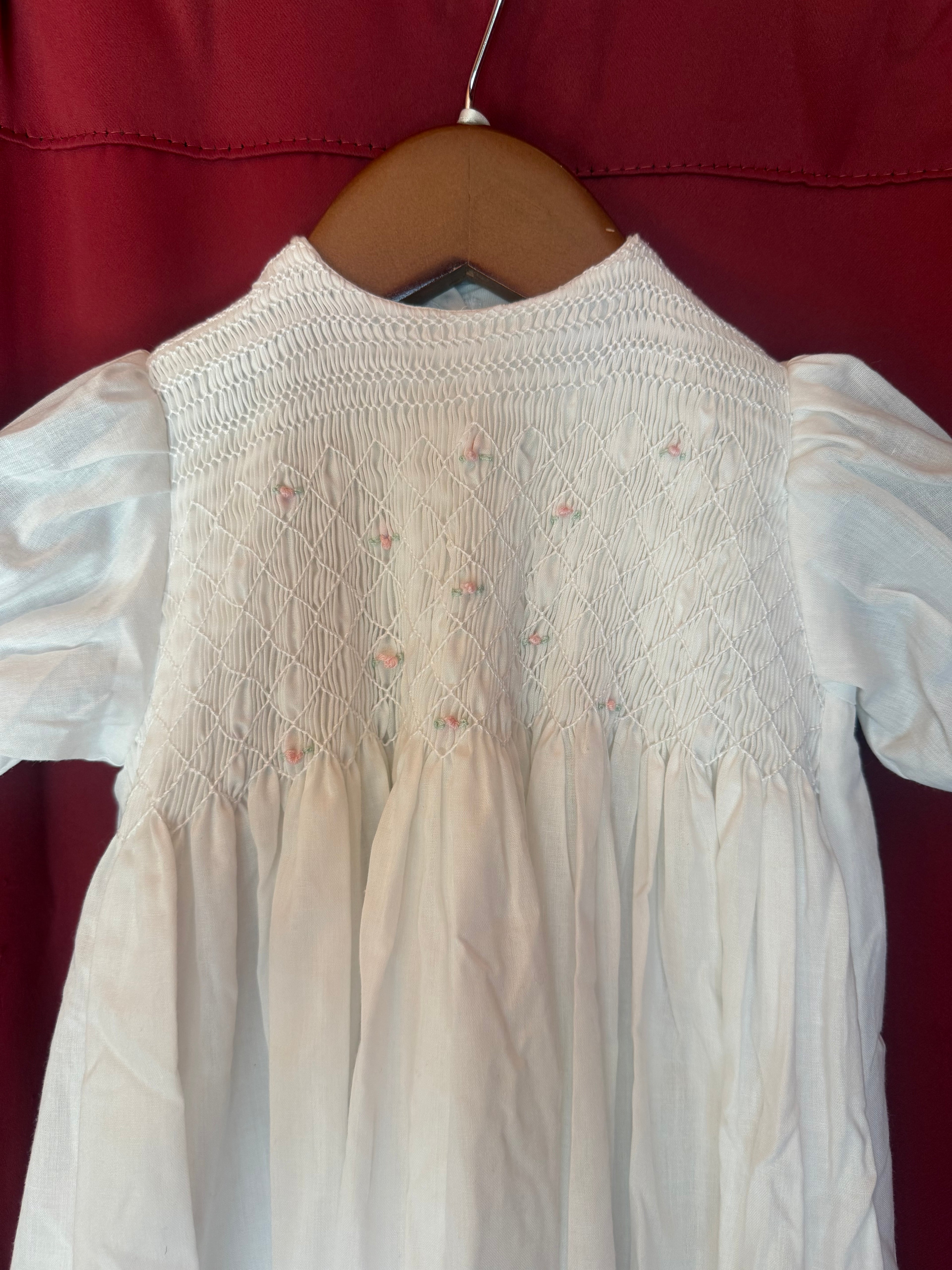 Victorian-Inspired Rosebud Keepsake Christening Set