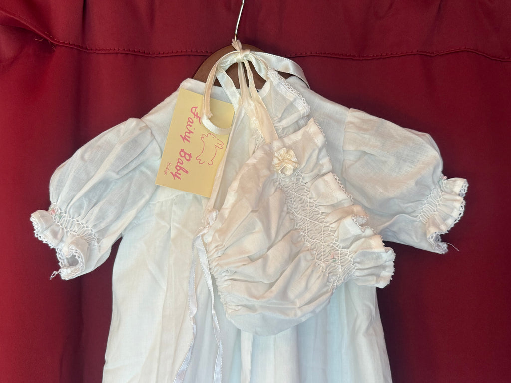 Victorian-Inspired Rosebud Keepsake Christening Set