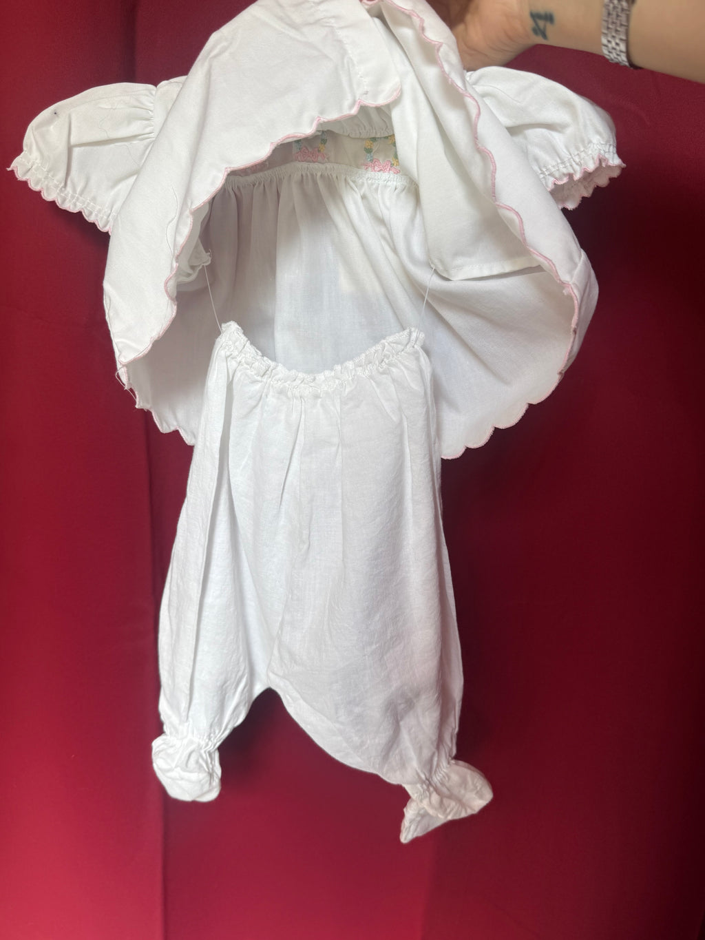 1970s Terry Tots Original Two-Piece Baby Set