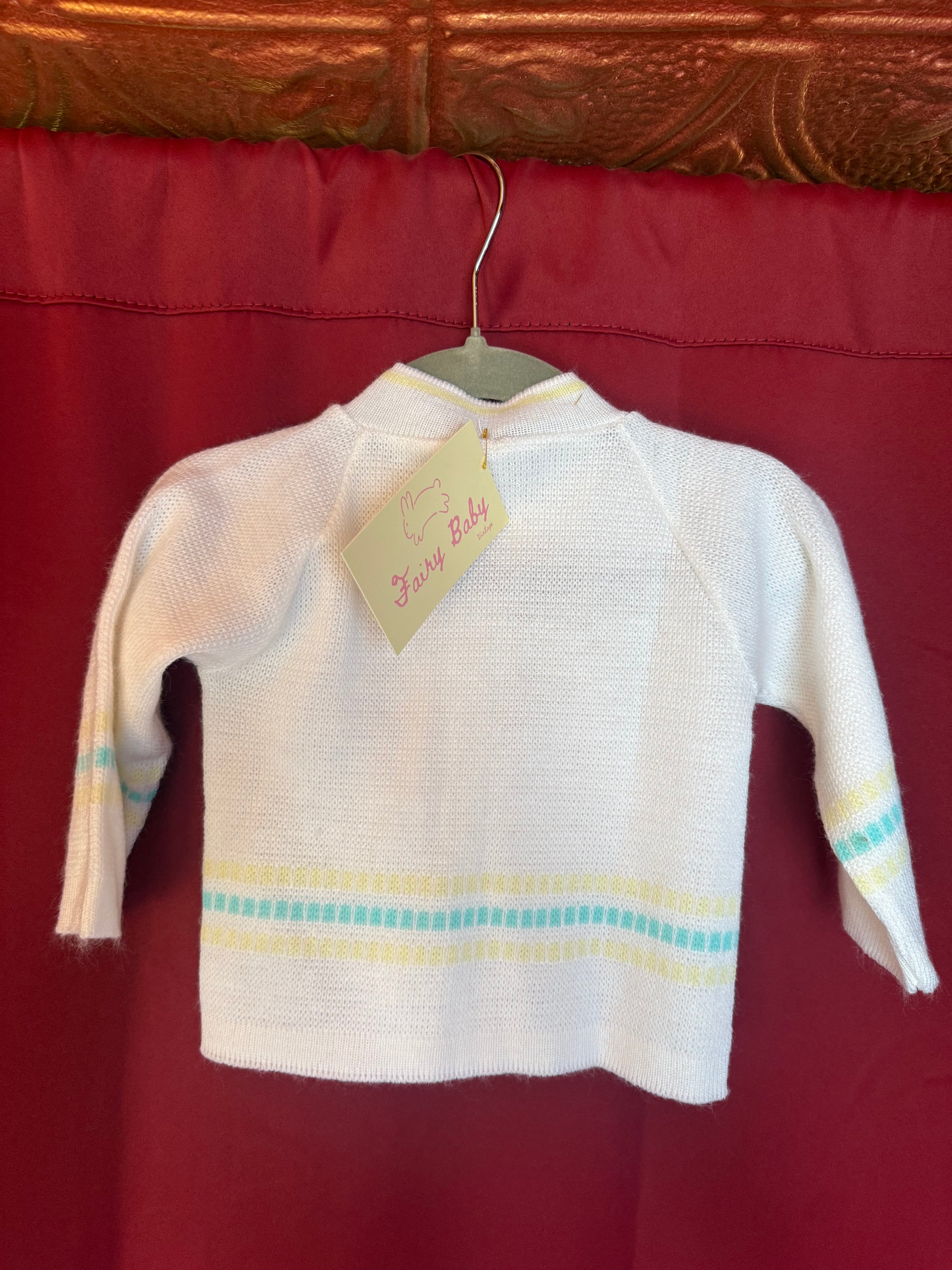 Pastel Spring Morning Knit Baby Set