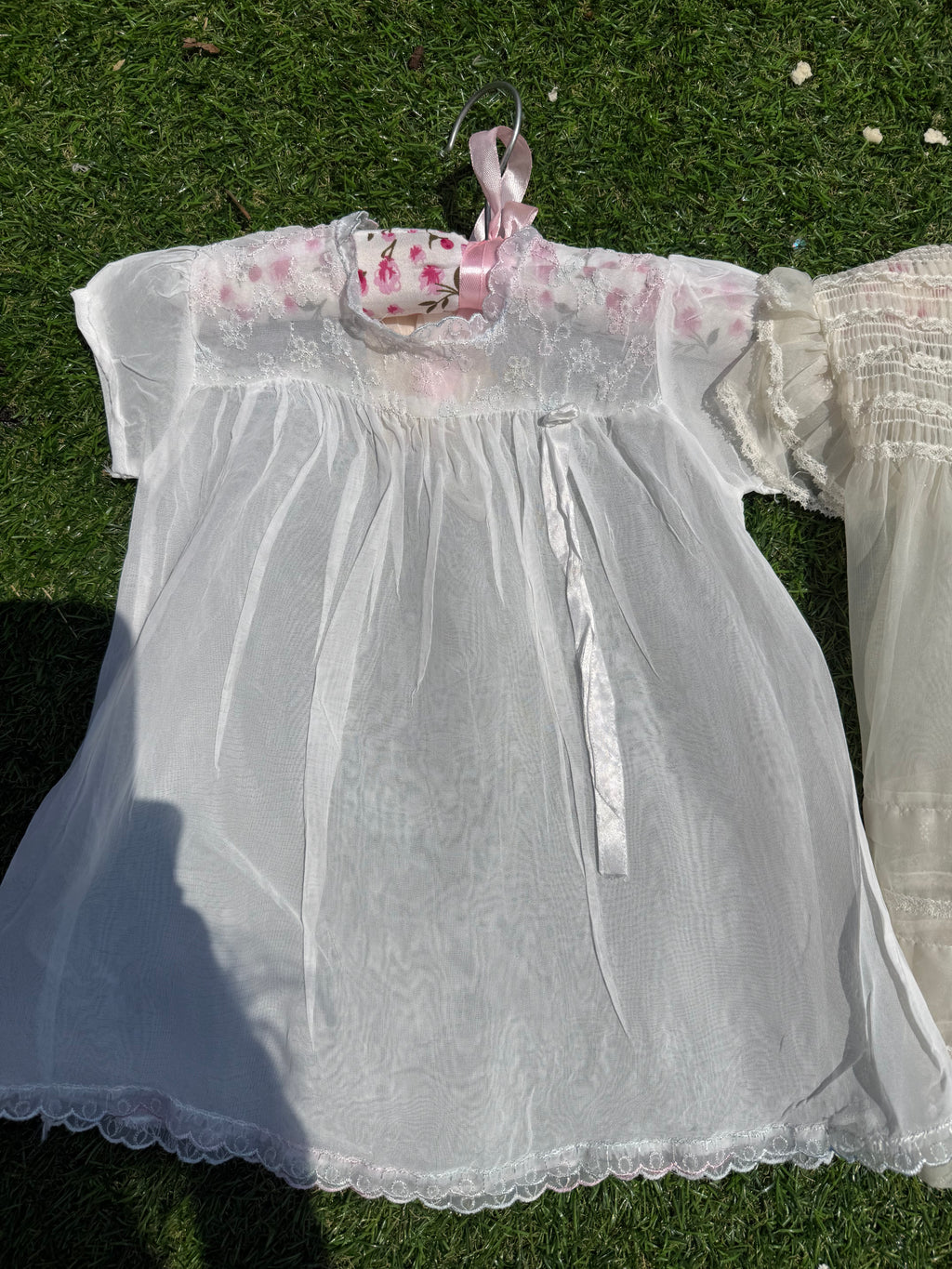 Vintage Sheer Baby Dress Bundle