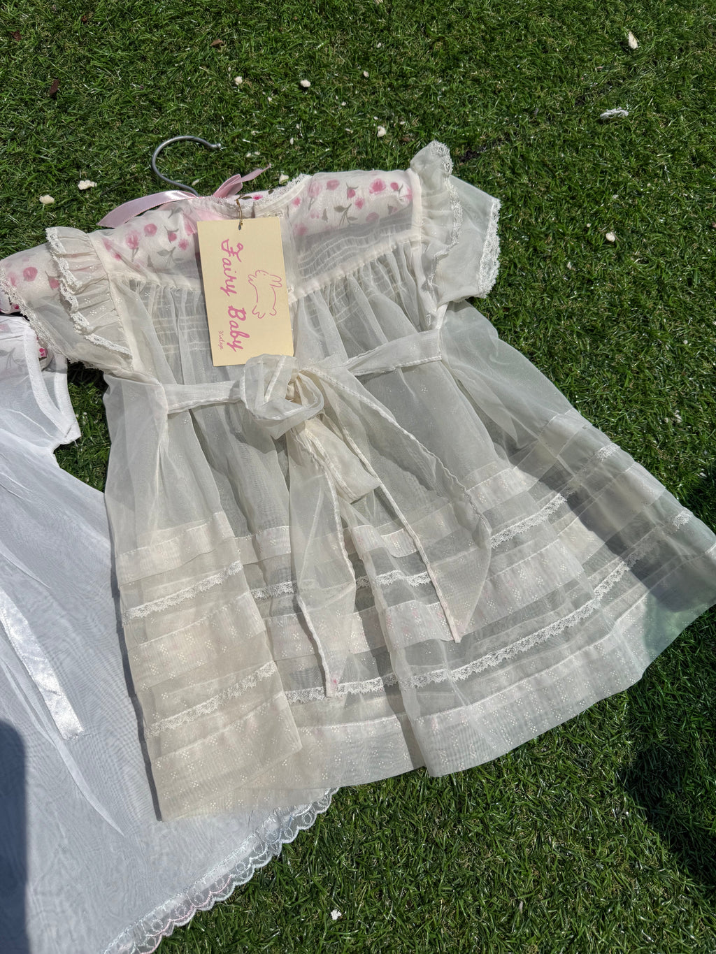 Vintage Sheer Baby Dress Bundle