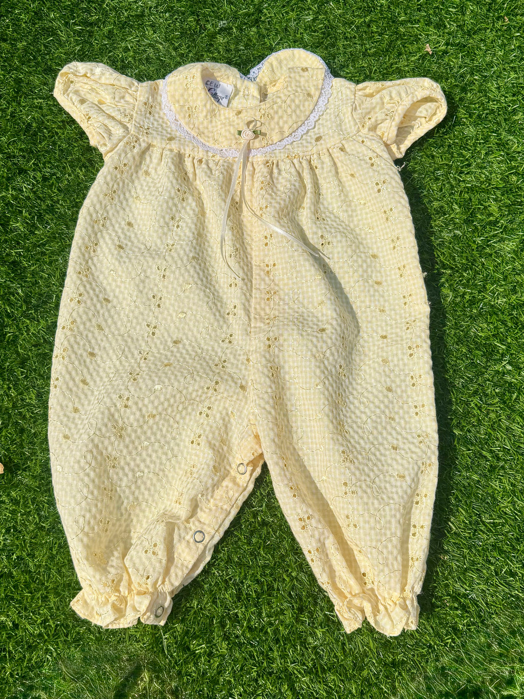 Sunshine Meadow Baby Romper