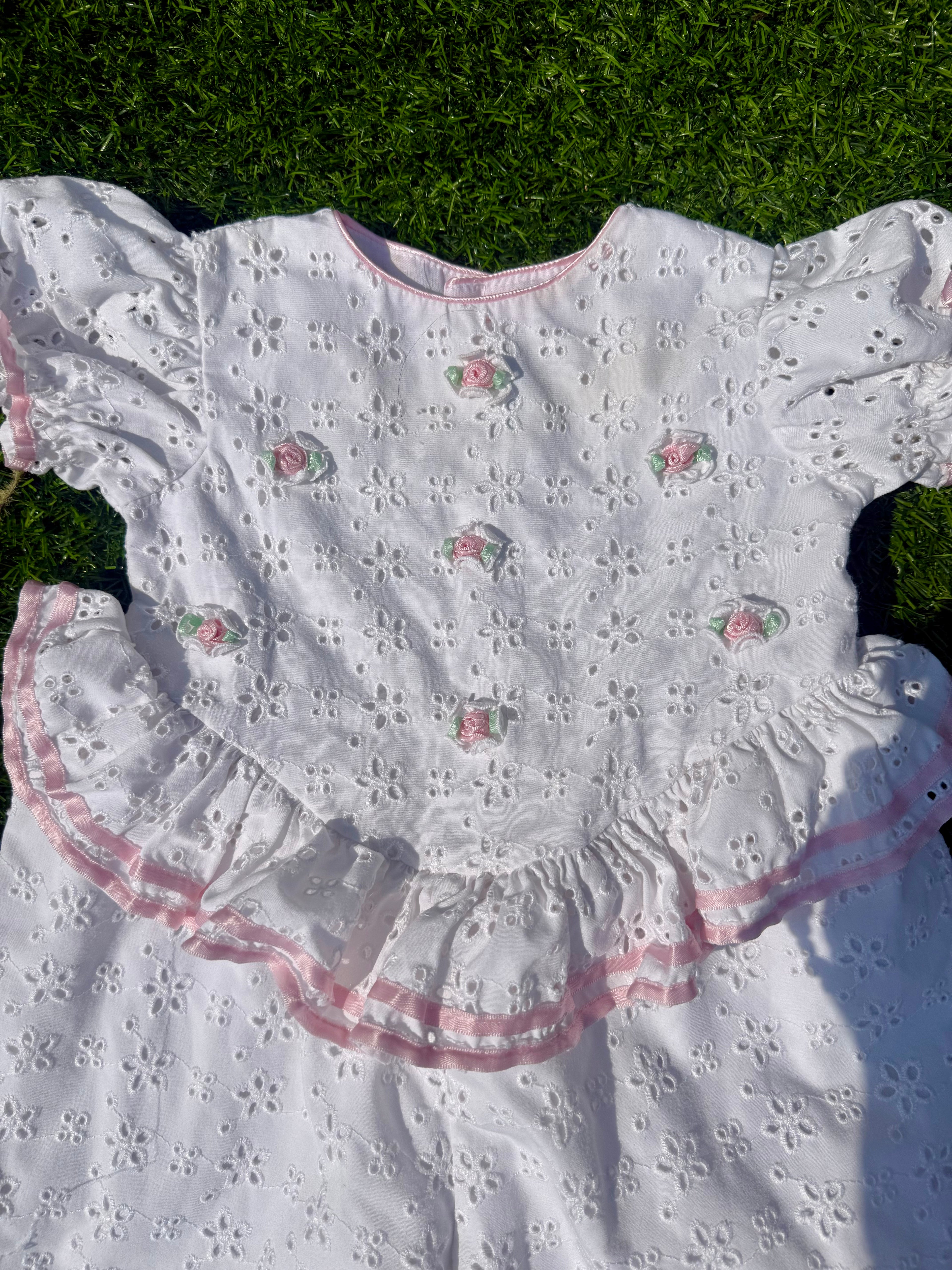 Rosebud Garden Baby Outfit