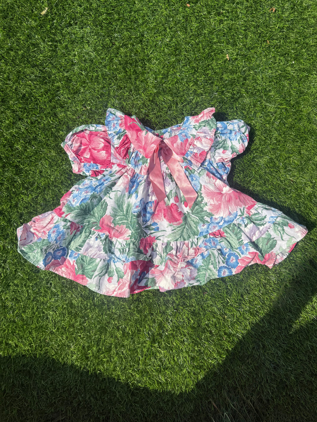 Blushing Blooms Baby Dress